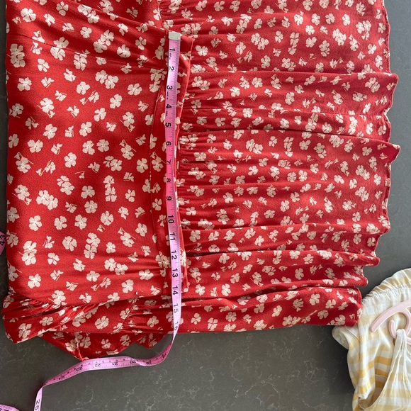 Madewell Ruffle-Wrap Midi Skirt in Happy Hibiscus - Picture 12 of 12